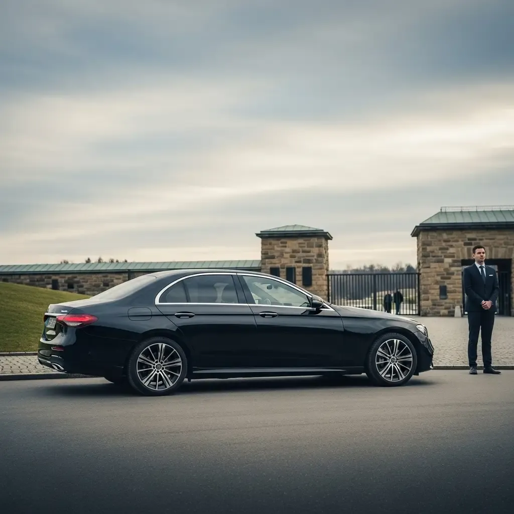 KZ-Gedenkstätte Dachau — Chauffeur Transfer von München zur Gedenkstätte