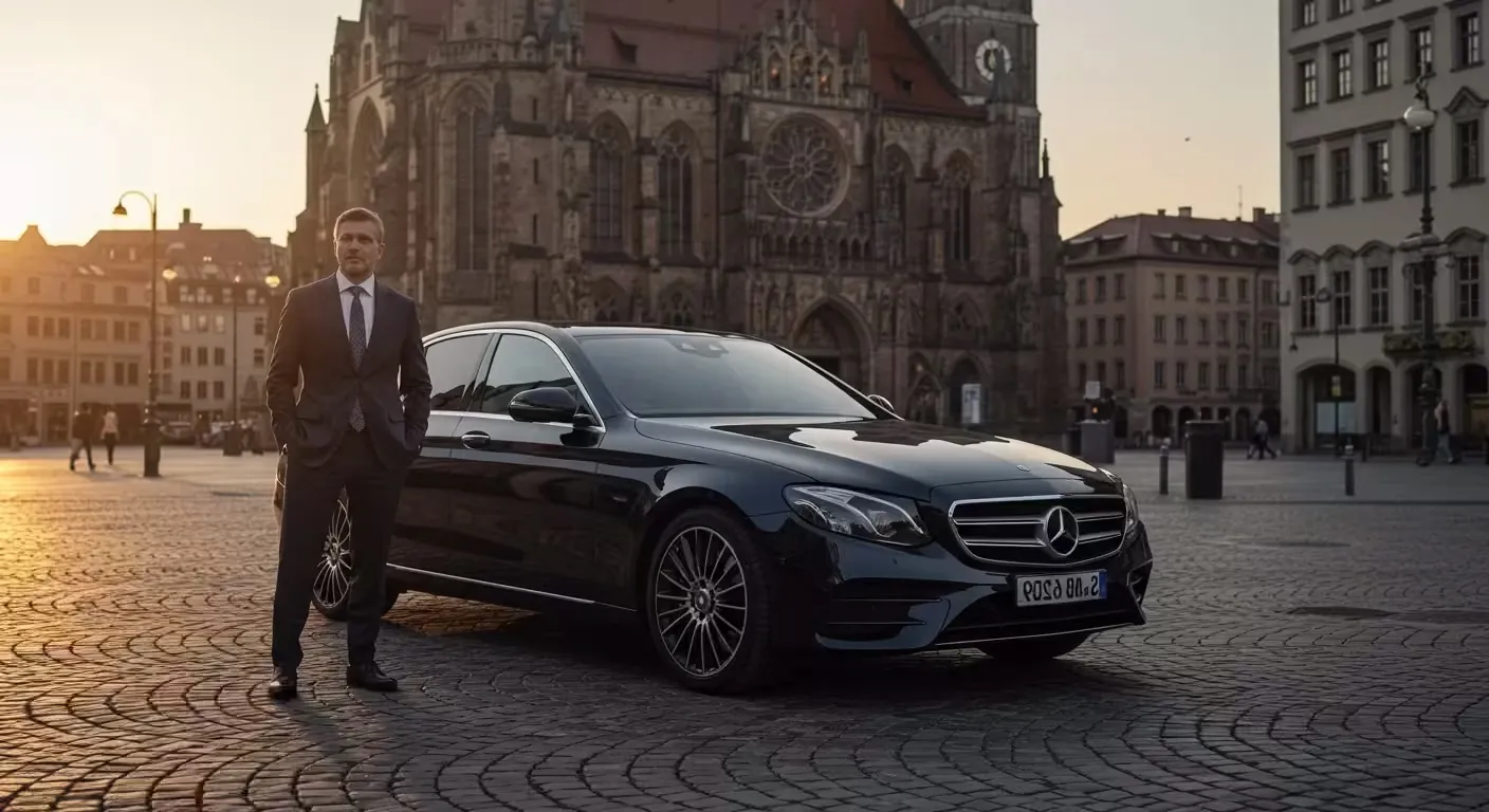 Chauffeurdienst München mit Mercedes