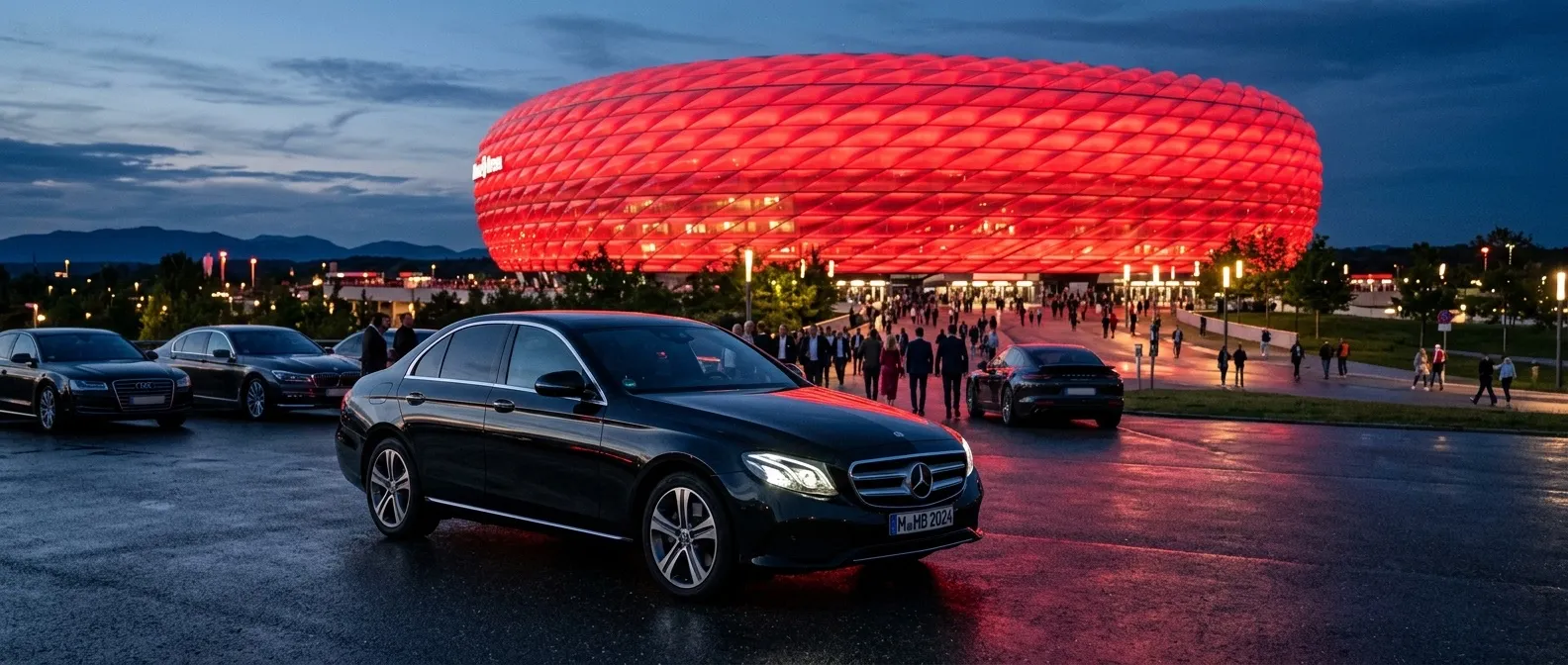 Chauffeur Allianz Arena München — Luxora VIP