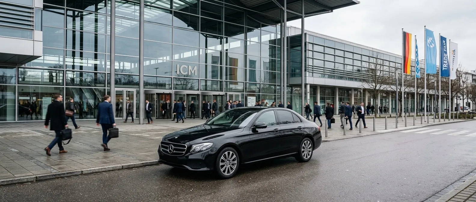 Chauffeur Messe München — Luxora VIP