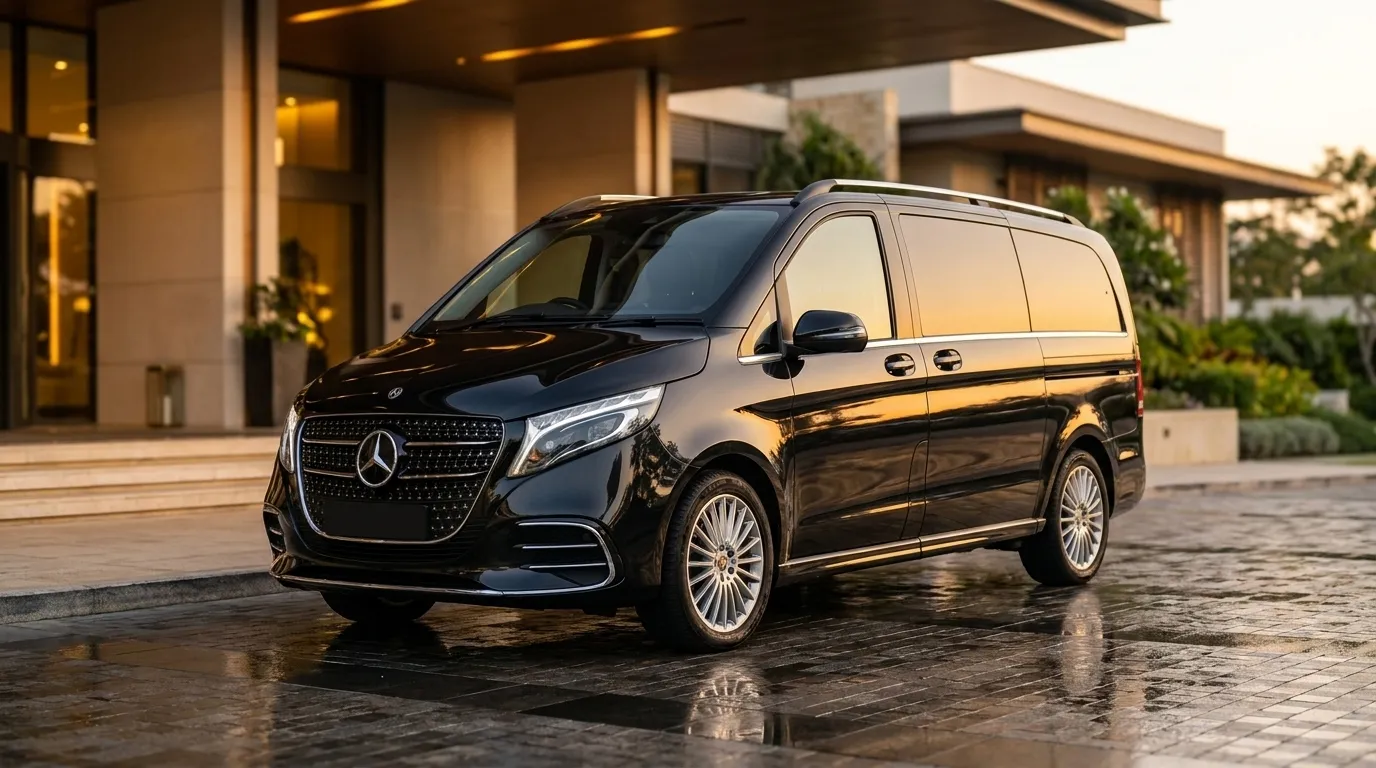 Business Van mit Chauffeur München — Mercedes V-Klasse