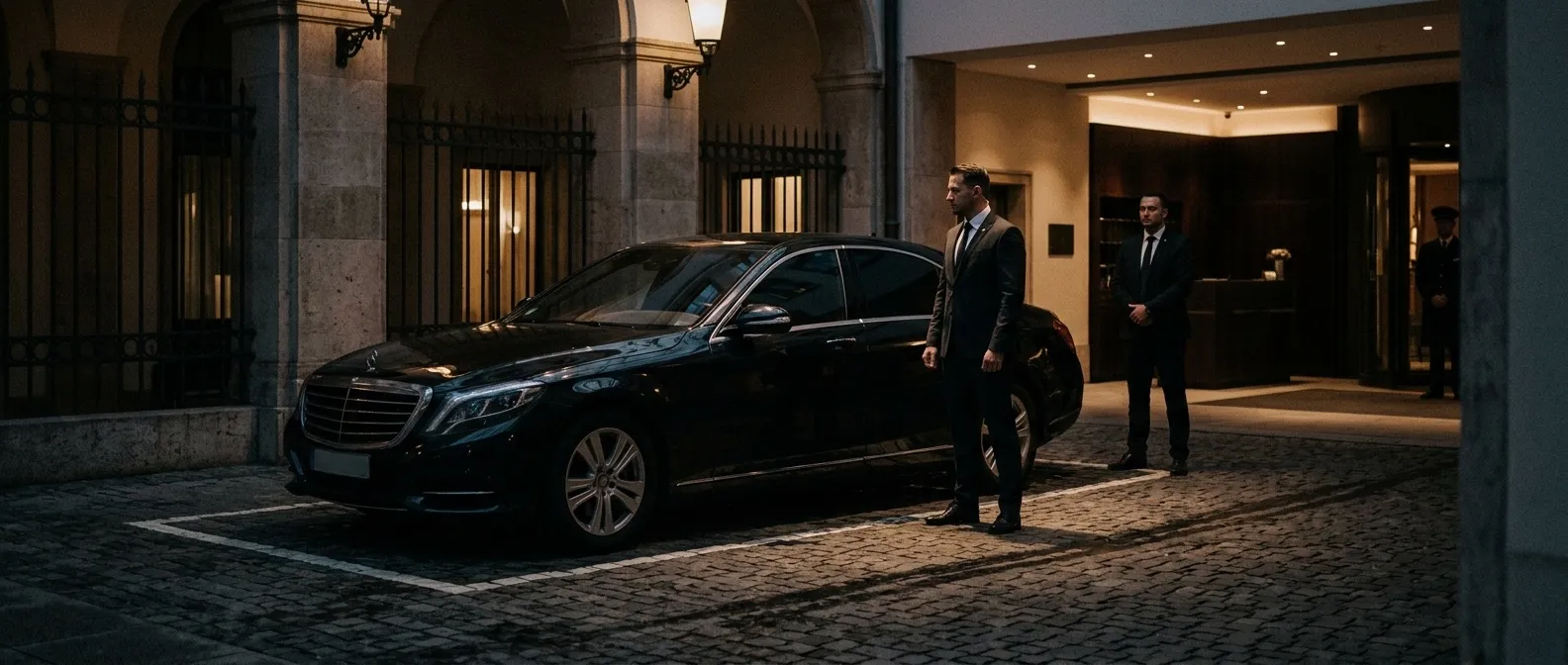 Personal Protection Chauffeur Munich — Luxora VIP