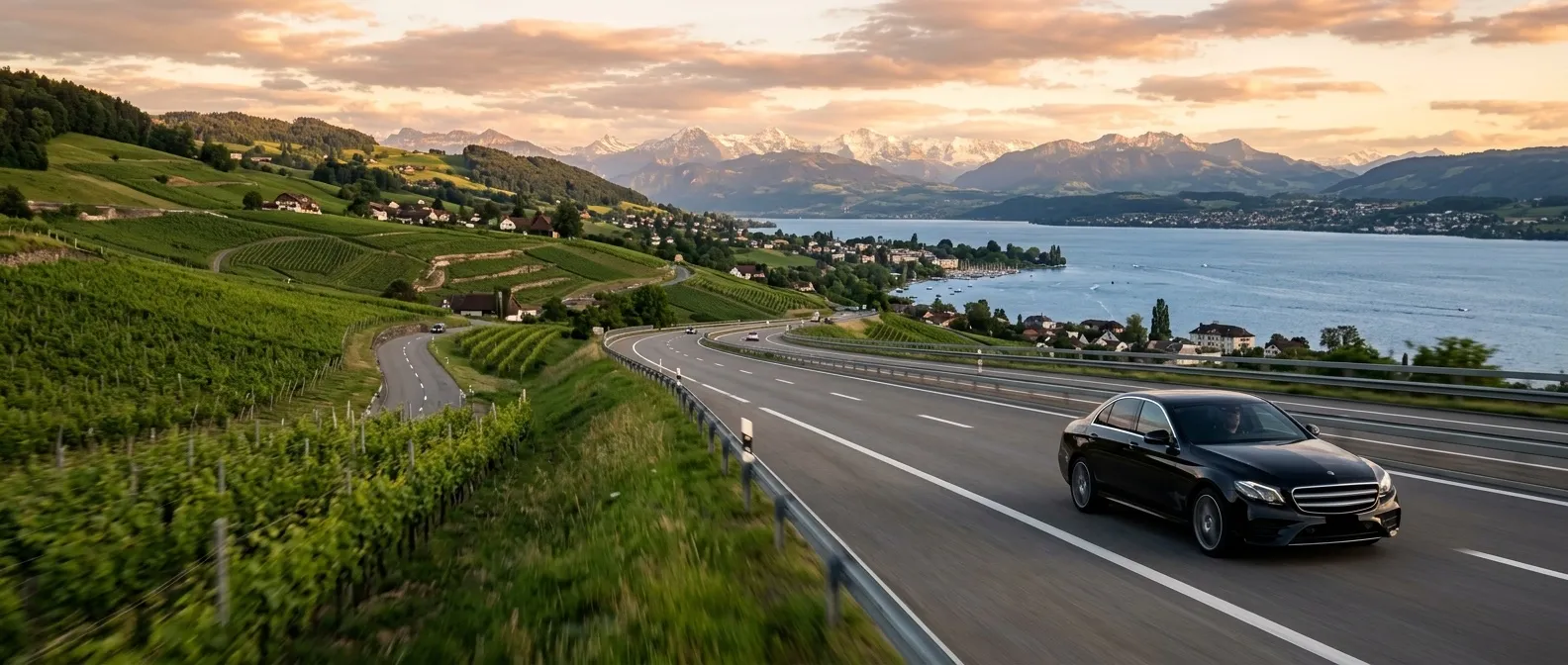 Chauffeur München Zürich — Luxora VIP