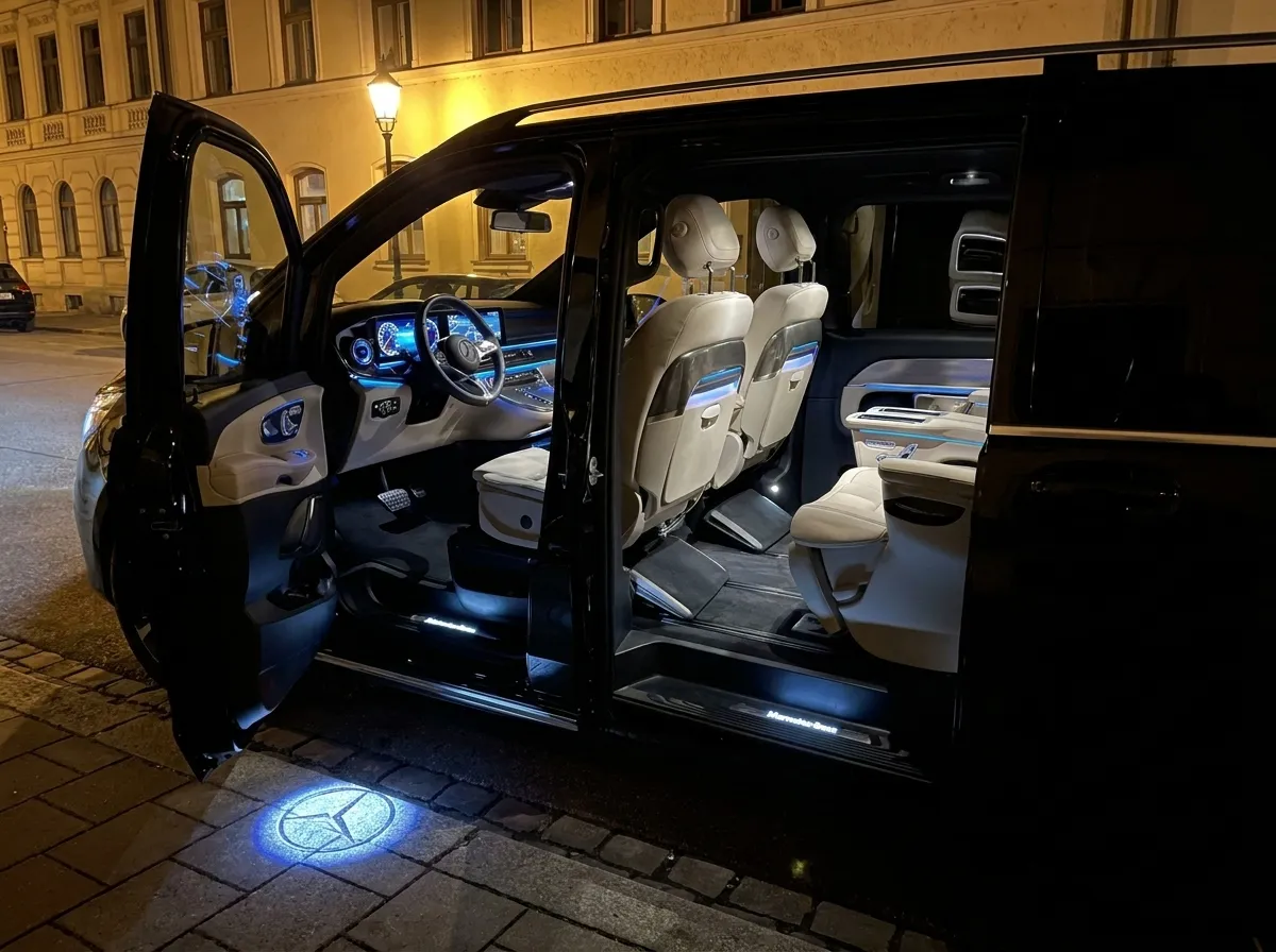 Mercedes-Benz V-Klasse Premium Ambient Beleuchtung Nacht