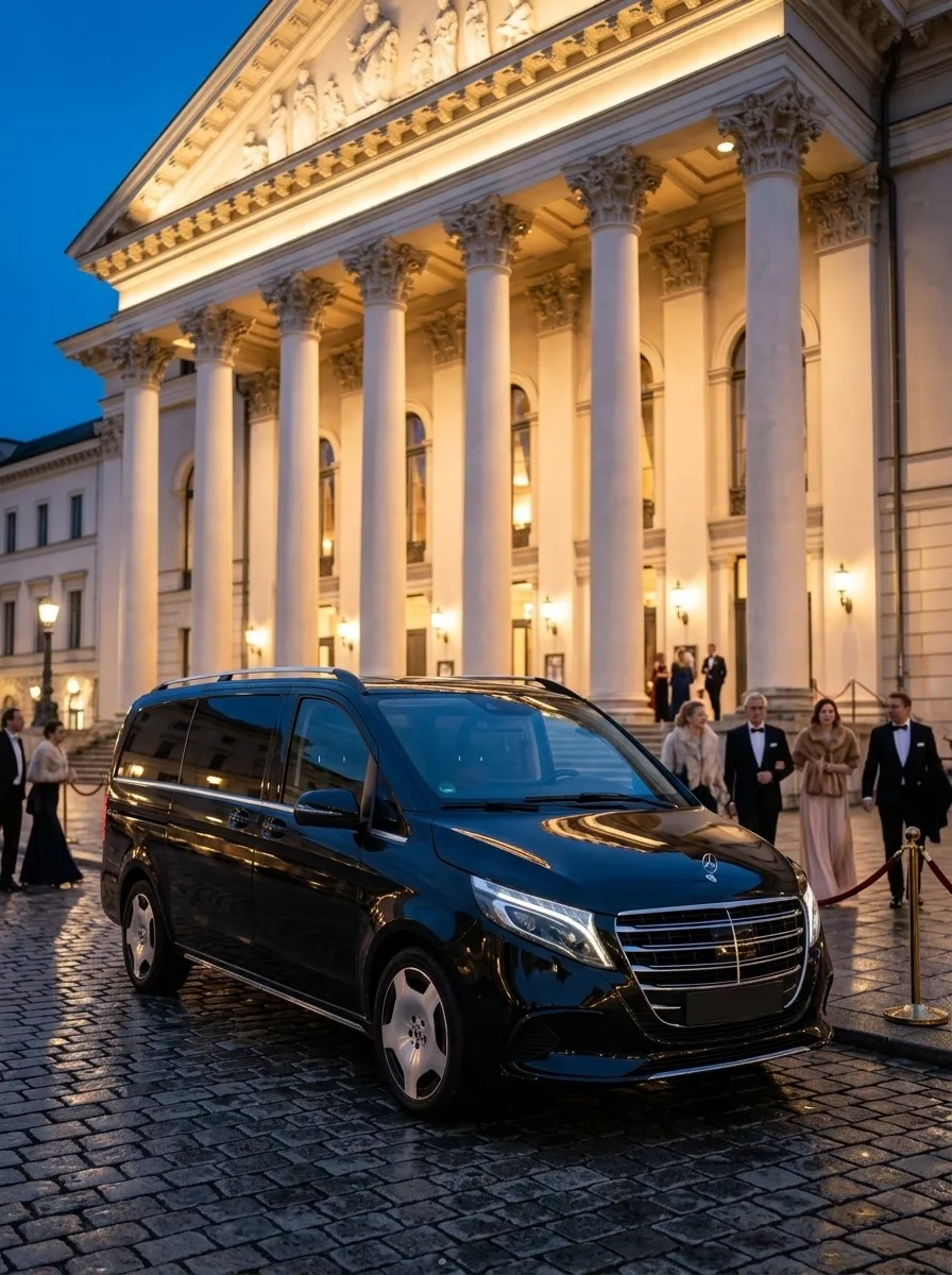 Mercedes V-Klasse Premium vor Bayerischer Staatsoper München