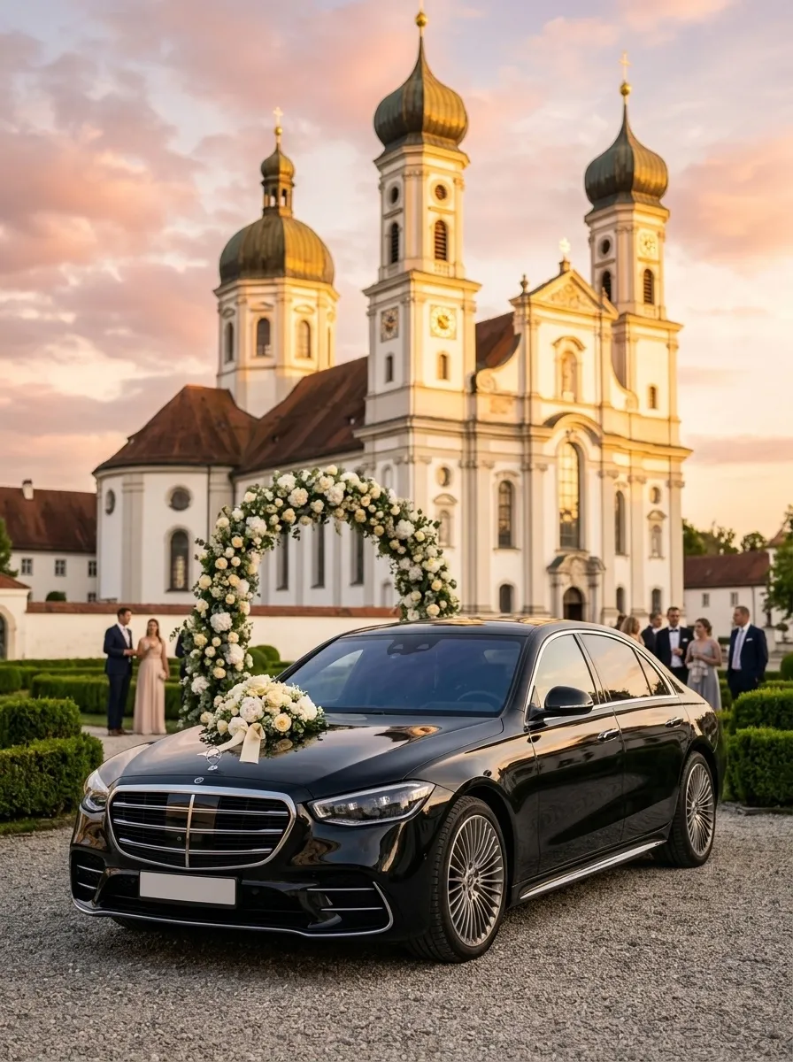 Mercedes S-Klasse Hochzeit München